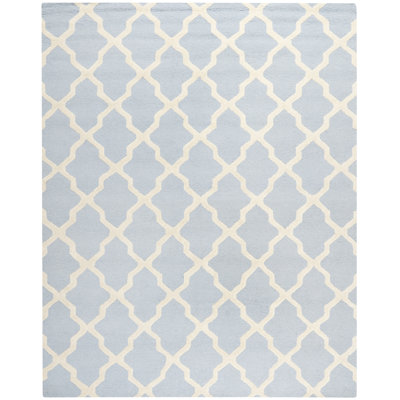 Darrah Geometric Wool Hand Woven Area Rug