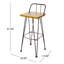 Tabouret de bar Denali