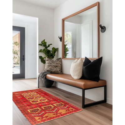 Tapis rouge Khal Mohammadi 2 pi 6 po x 3 pi 11 po