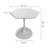29" H Modern Hexagonal Coffee Table