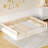 Wood Full Size Upholstered Platform Bed With Guardrail And Pillow-571920684