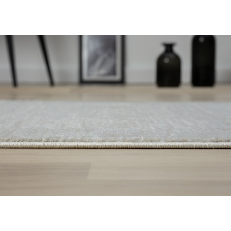 Serene cream  Rug, Rectangle 80 x 150cm