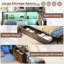 Multifunctional Daybed With Storage Drawers, Charging Station & Rgb Led