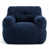 Dark Blue Faux Fur