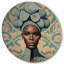 Rétro haute couture femme afro-américaine V - Art mural en bois afro-américain - bois de pin naturel-1340031725