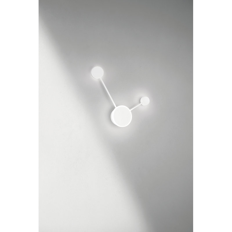 Fallinerlea LED Flush Mounted Sconce, White
