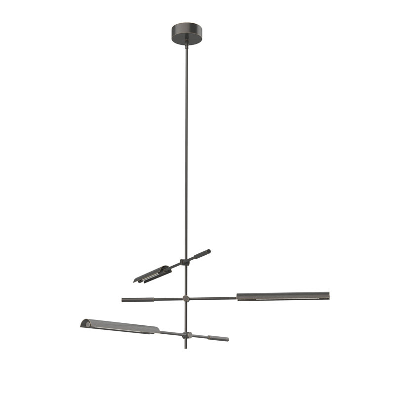 Astrid 4 - Light LED Chandelier, Urban Bronze