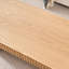 Table basse ovale avec tiroir, table basse moderne Mid-Century-1942045332