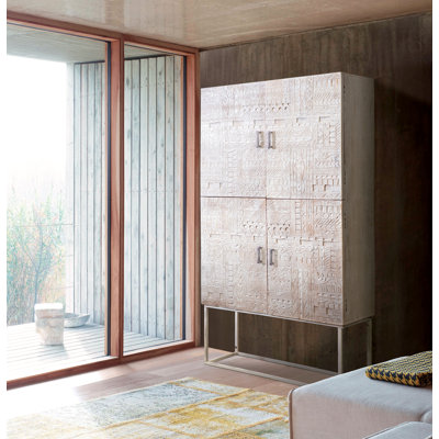 Darnell 90cm Solid Wood Sideboard