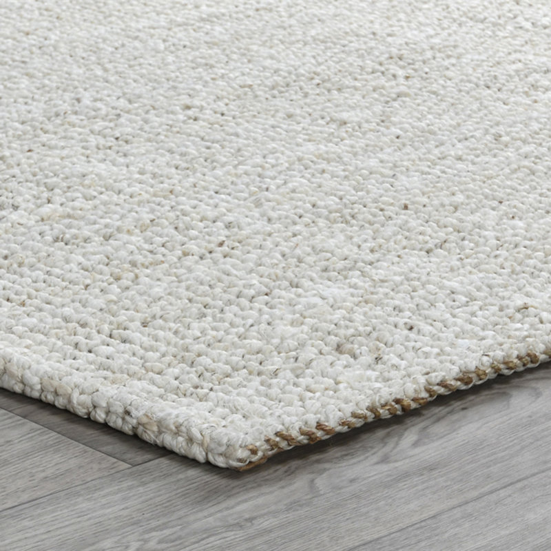 Chunky Area Rug in Ivory, Rectangle 10' x 14'