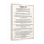 «Fearless Trust In God Psalm 27 Christian Wall Art Bible Verse Print» prêt à être accroché-582900612