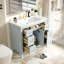 Meuble-lavabo simple 36 po avec plateau en bois manufacturé Trienette-1099340389