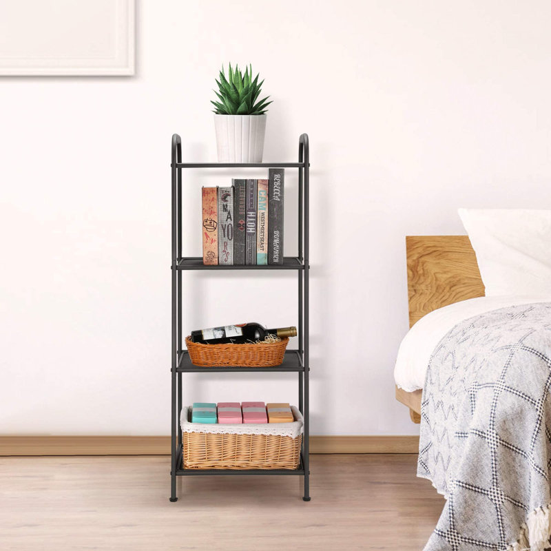 Étagère de rangement réglable en métal l 14,7 po Schwager, Gris