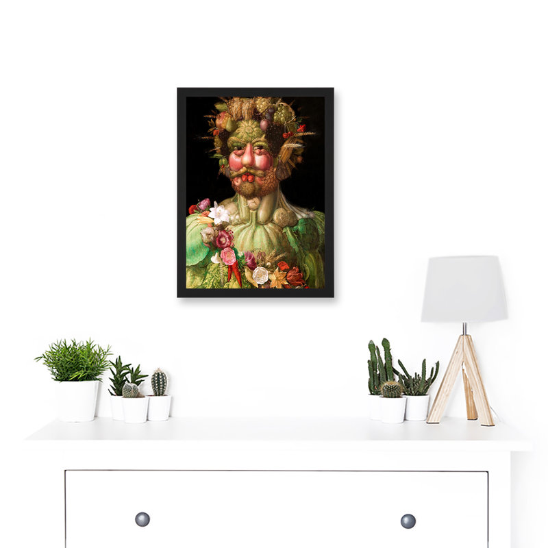 Arcimboldo Rudolf II Habsburg Vertumnus Vegetables - Single Picture Frame Painting