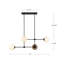 Lustre moderne 4 lumières 42 po Brantry-1456080564