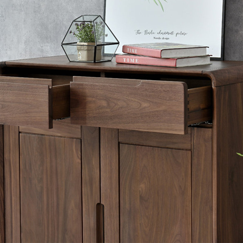 Armoire à chaussures de style nordique avec rangement rétro