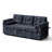 Modern Pull-Out Sofa Bed With Hidden Storage & Built-In Side Table, Convertible Sleeper Couch With Tufted Cushions-119966360