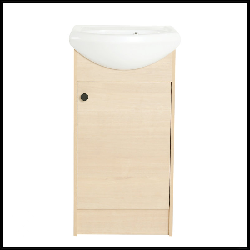 Meuble-lavabo autoportant de 18 po