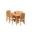 Outdoor 7 - Piece Teak Dining Set