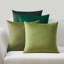 Ensemble de 4 coussins décoratifs en velours, couleurs contrastantes-114187993-117223421