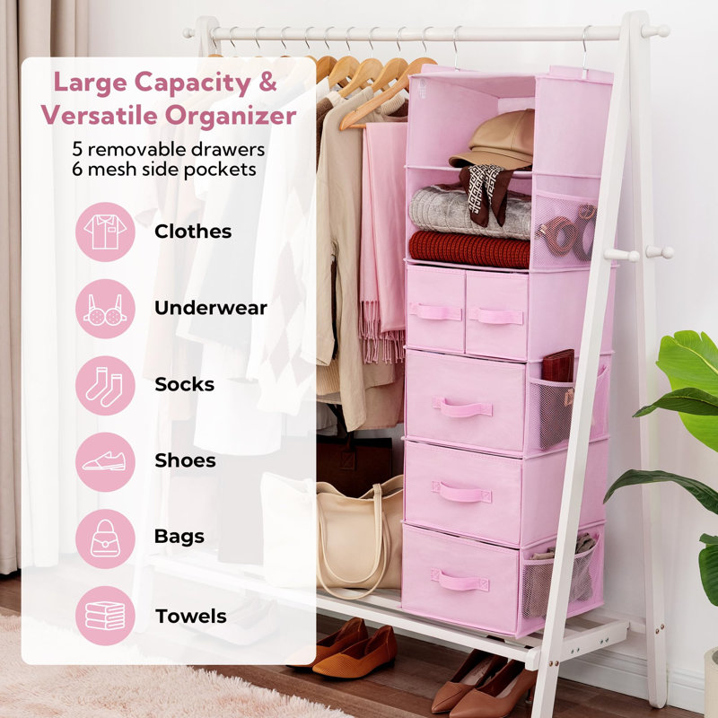 Closet System, Pink