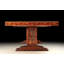 Extendable Walnut Solid Wood Dining Table
