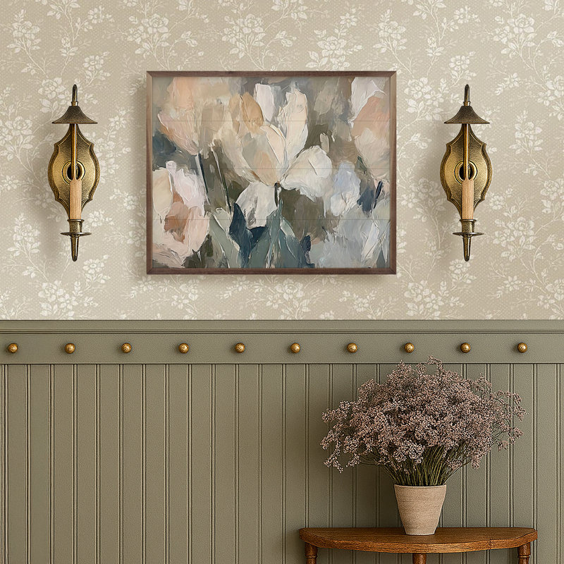 Subtiles tulipes par Accent Art Studio, H 32 po x l 40 po