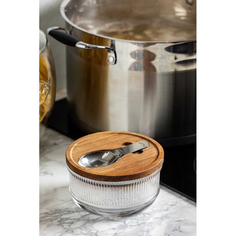 Kilner Glass Salt Pot with Integrated Spoon