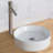 Fontana Vessel Sink and Brushed Nickel Touchless Motion Sensor Faucet Set