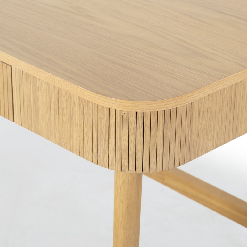 Barnett Solid + Manufactured Wood Writing Desk