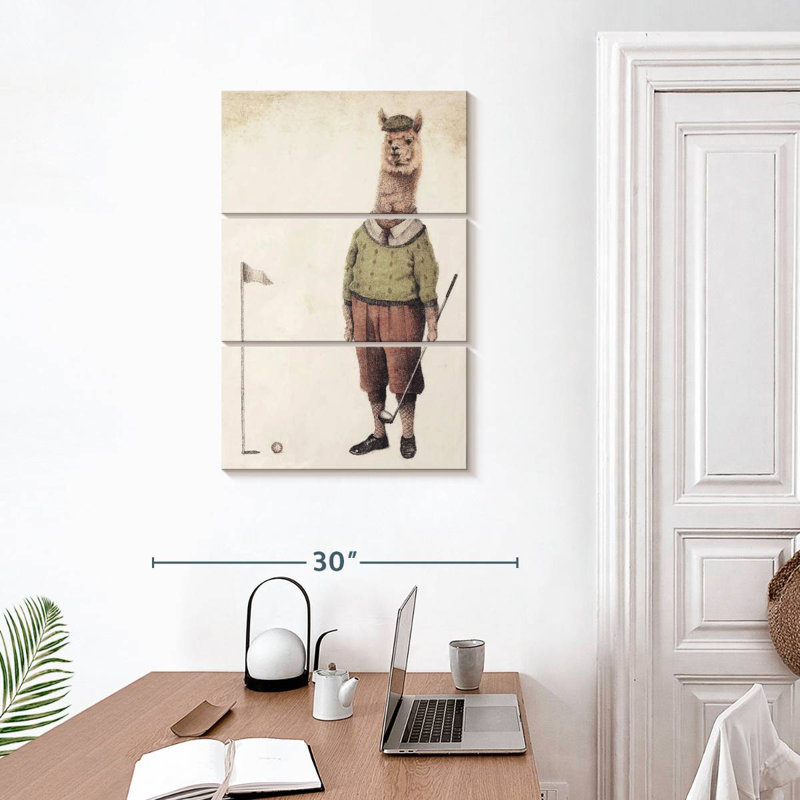 Ketti Alpaca Golf Club, H 32 po x l 20 po