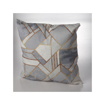 Insertion de coussin 18" d’intérieur/extérieur géométrique Hendrick