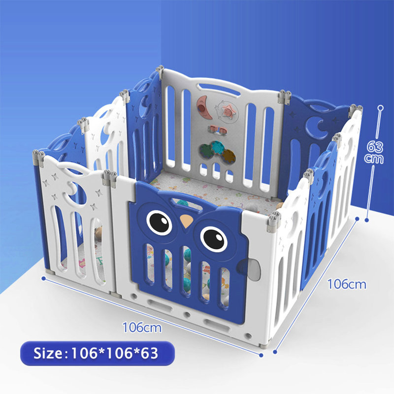 Hoglund Safety Gate, Blue/White