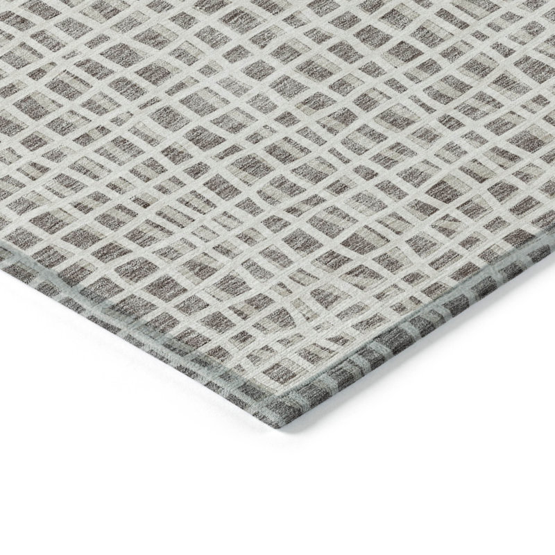  Tapis d'entrée / extérieur antidérapant Finck, Rectangle 1 pi 8 po x 2 pi 6 po