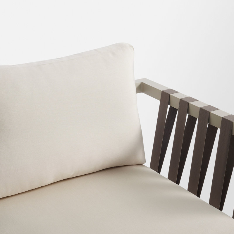 Jibe Right Arm Chaise, Sunbrella Canvas, Gray