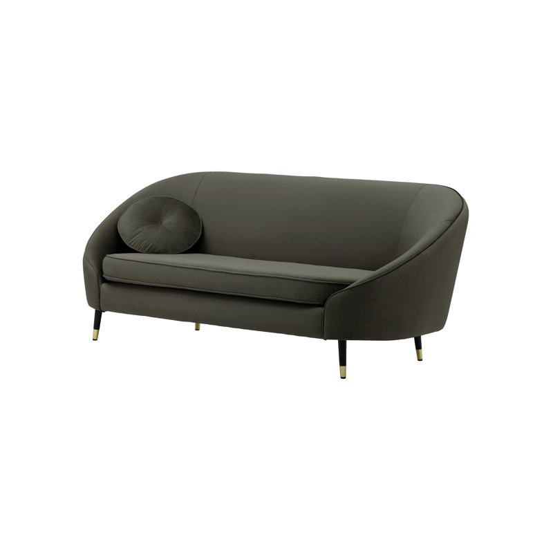 Glencoe Sofa, 86cm H x 182cm W x 95cm D, 2, Graphite Grey