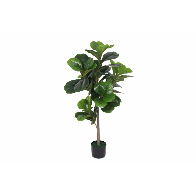 Tradala Trees 120cm Faux Fiddle Leaf Fig Tree in Pot
