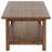Wood Coffee Table with Shelf-667944184