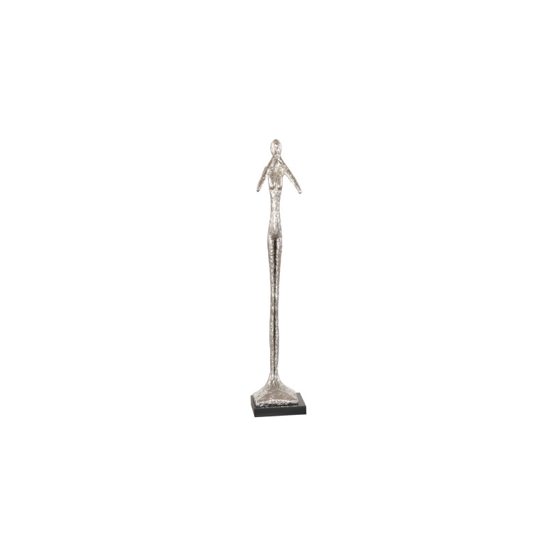 Statue «Speak No Evil Skinny», Feuille d'argent