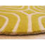 Tapis jaune en laine touffeté à la main ivoire Marla-29691853