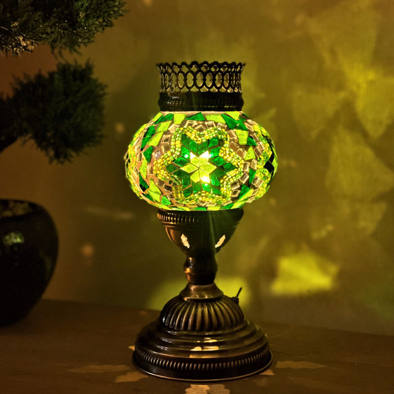 Orville Metal Novelty Lamp, Green