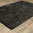 Delfine Geometric Dots Black/ Ivory Area Rug-1404944528