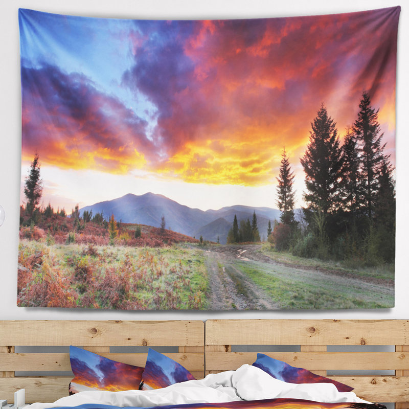 Landscape Polyester, 50" H x 60" W