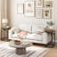 C Table End Table with Built-In Outlets