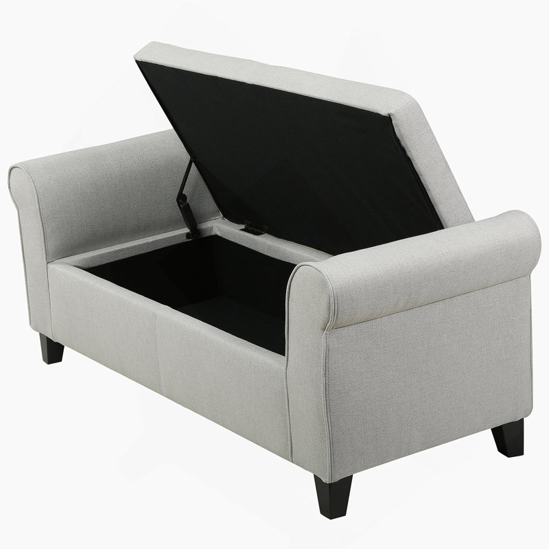 Repose-pieds avec rangement, banc pour chambre ou entrée