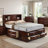 Gurtrude Bookcase Bed-730865059-730865058