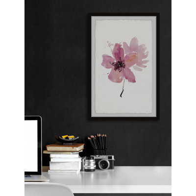 Flower Shadow by Parvez Taj - Single Picture Frame Painting