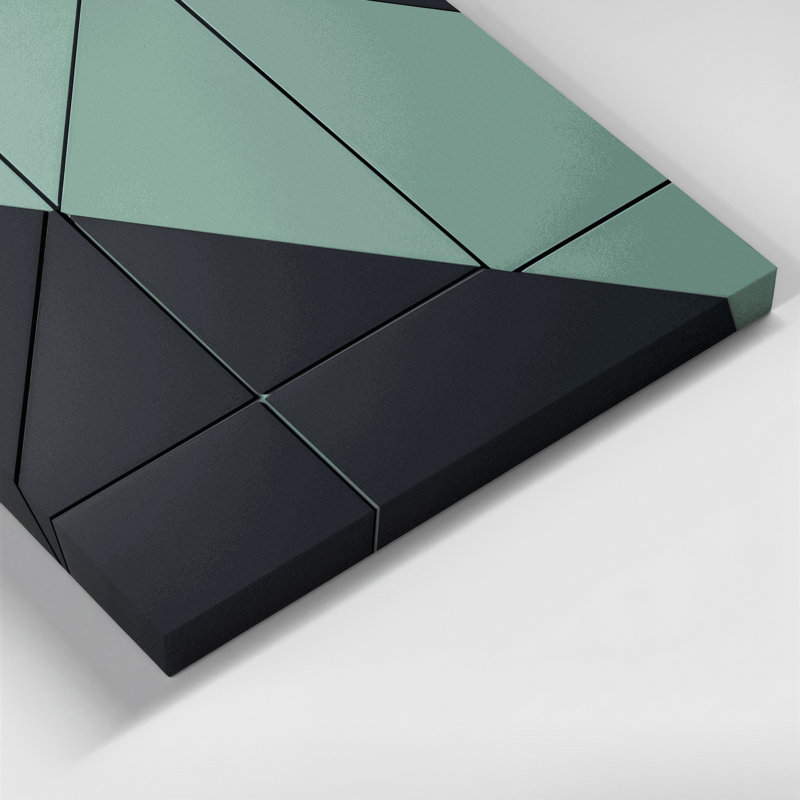 Minimalisme 46, art mural sur toile grise, H 32 po x l 32 po