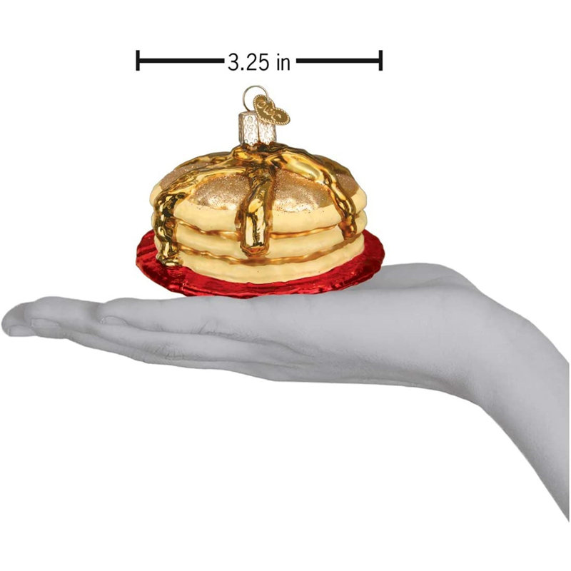Old World Christmas Blown Glass Ornament for Christmas Tree, Short Stack