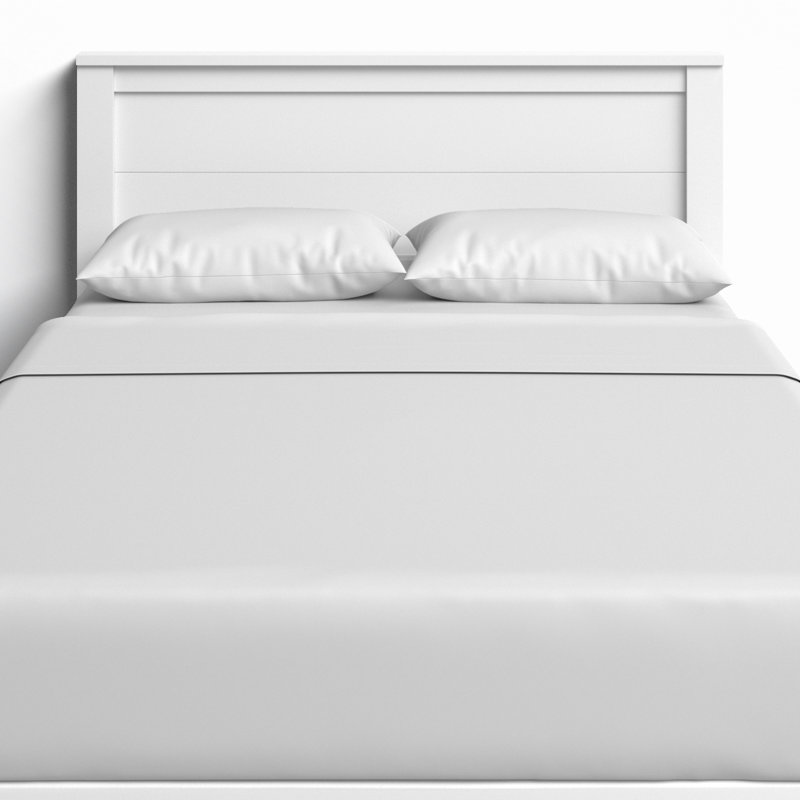 Scott Panel Headboard, White, Full/Queen
